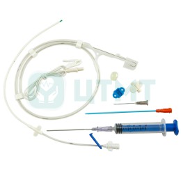 Катетер венозный центральный (однопросветный, 14G, 20 см, ИС 7 см, кабель ЭКГ)