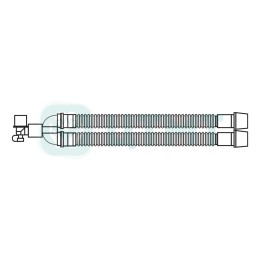 Контур дыхательный анестезиологический однор. исп. детский 15 мм 1,6 м