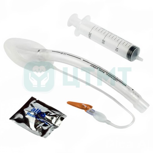 Маска (ларингеальная с лубрикантом и шприцем, вес 20-30 кг) №2.5