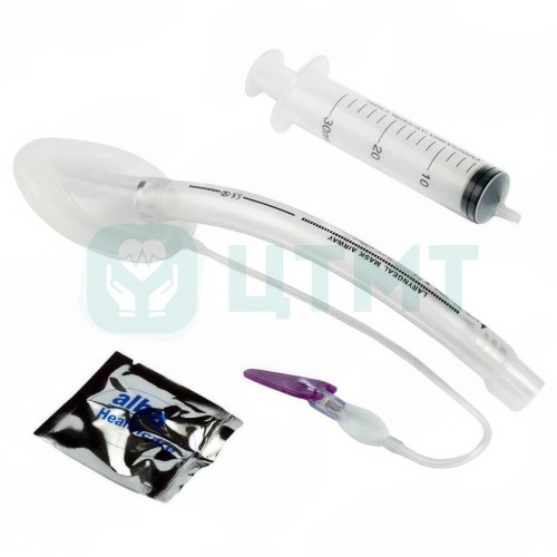 Маска (ларингеальная с лубрикантом и шприцем, вес 50-70 кг) №4.0