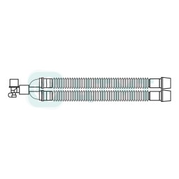 Контур дыхательный анест. однор. прим. взрослый растяжимый 22 мм 1,6 м