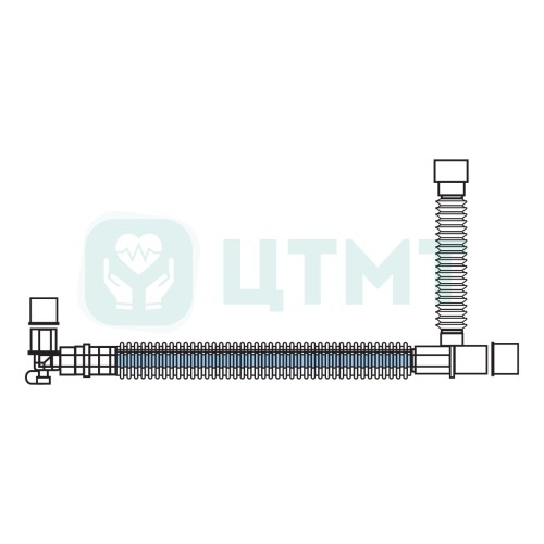 Контур дыхательный анестезиологический одноразовый (коакс., 1,8 м), FS70C18