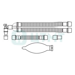 Контур дыхательный анестезиол., взр. раст. 1,6 м с мешком 3 л, лимб 0,8 м