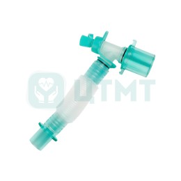 Соединитель угловой шарнирный 22M/15F-15M c двойным портом, длина 15 см