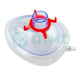 Маска лицевая анестезиологическая одноразового использования №4 стерильная