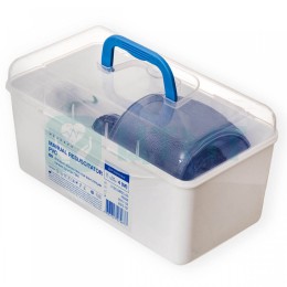 Аппарат искусственной вентиляции легких ручной, взрослый, ПВХ c маской. Размер 4 (M)