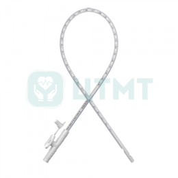 Катетер аспирационный трахеобронхиальный, с прозрачным У-образным коннектором с вакуум-контролем 14F