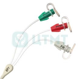 Катетер для уродинамических исследований, трехпросветный 7FR длина 40 см, прямой тип