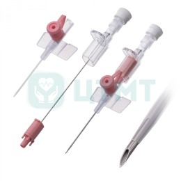 Катетер в/в с крыльями, без инъекционного порта, 20G, тефлон