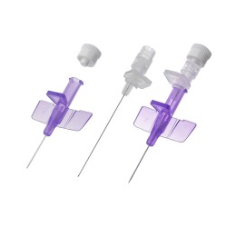 Катетер в/в с крыльями, без инъекционного порта, 24G, тефлон