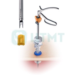 Клипаппликатор многоразовый нестерильный для эндоскопической хирургии, двухсоставной, длина 450 мм, для титановых клипс M.