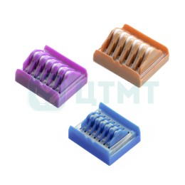 Клипсы лигирующие одноразовые стерильные в картридже (6 шт.), полимерные, нерассасывающиеся, размер XL (уп. 14 шт.)