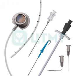 Набор для имплантации подкожной венозной порт-системы, титан, 7.8 Fr, Low Profile, REF - 0205-MVLPT-7.8