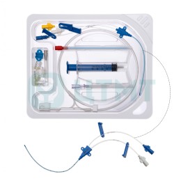 Набор для катетеризации центральных вен одноканальный Optimum 22G 10 см, в комплектации: 1.Катетер центральный венозный одноканальный 22G 10 см - 1 шт