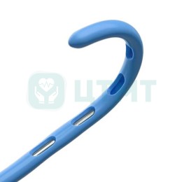 Набор для надлобковой цистостомии PlastiCyst в комплектации: Катетер с J-образным наконечником 14Ch/Fr длина 30 см; Троакар-канюля расщепляющаяся; Кон