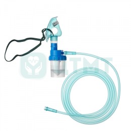 Набор для проведения аэрозольной терапии, в составе:- маска аэрозольная размер S, стандартная;- коннектор;- небулайзер 20 мл;- соединительная трубка