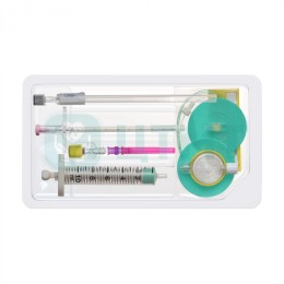 Набор для спинально-эпидуральной анестезии: Игла Tuohy Turn-Lock, 18G, Игла Quincke 27G