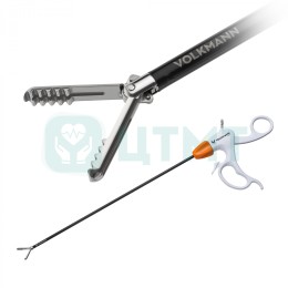 Ножницы эндоскопические монополярные, диаметр штока 5 мм ,длина штока 33 см