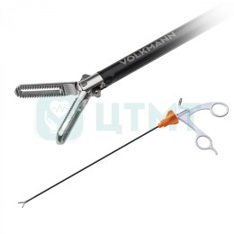 Ножницы эндоскопические монополярные, диаметр штока 5 мм ,длина штока 33 см