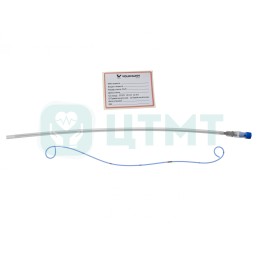 Стент мочеточниковый с двумя открытыми концами, с простым толкателем и двумя фиксаторами, размер стента 4,8 Fr, длина стента 26 см