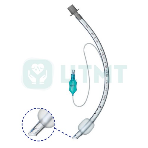 Трубка эндотрахеальная Bull nose c манжетой, ID 3.5