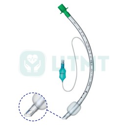 Трубка эндотрахеальная Bull nose c манжетой, ID 9.0