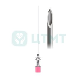 Игла спинальная Quincke, 18G/75 мм