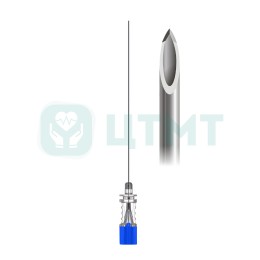 Игла спинальная Quincke, 23G/90 мм
