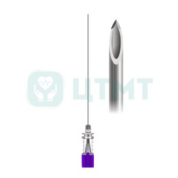 Игла спинальная Quincke, 24G/90 мм