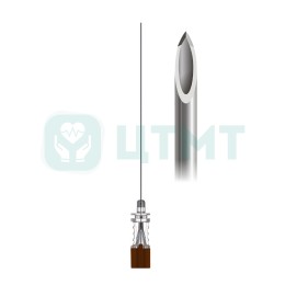 Игла спинальная Quincke с иглой-проводником, 26G/90 мм