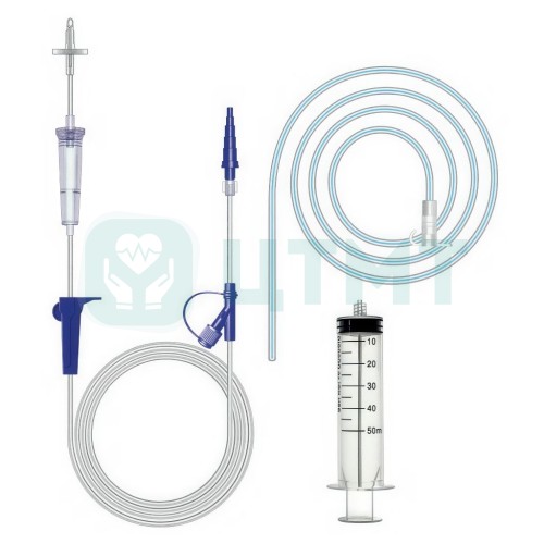 Набор для введения энтерального питания гравитационный без мешка и контейнера (коннектор переходной, зонд назограст. CH/FR 16,шприц Luer Lock 50 мл)