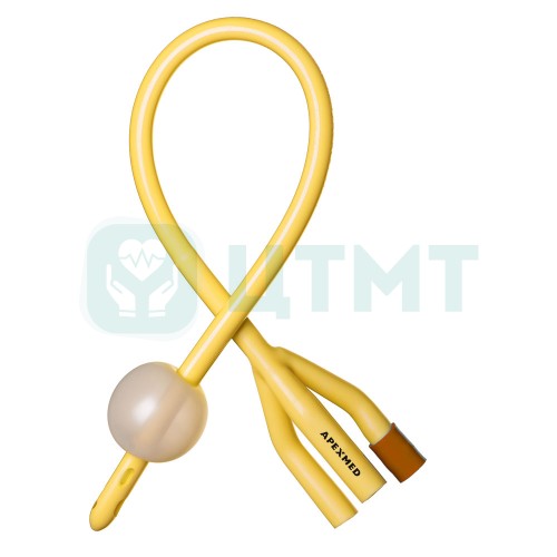 ЧЗ Катетер Фолея апексмед трехходовой, Ch/Fr 16