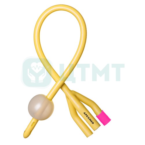 ЧЗ Катетер Фолея апексмед трехходовой, Ch/Fr 26