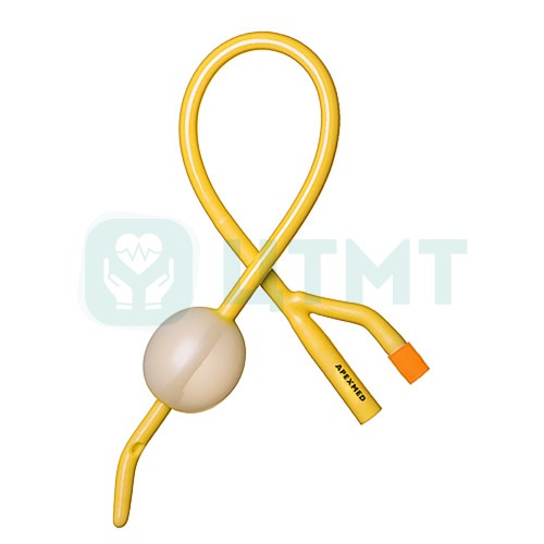 Катетер Фолея апексмед двухходовой с концом по Тиманну, Ch/Fr 16