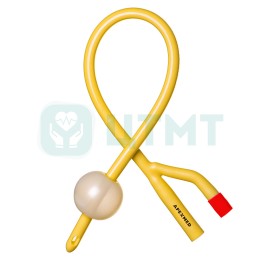 ЧЗ Катетер Фолея двухходовой с гидрофильным покрытием, Ch/Fr 18