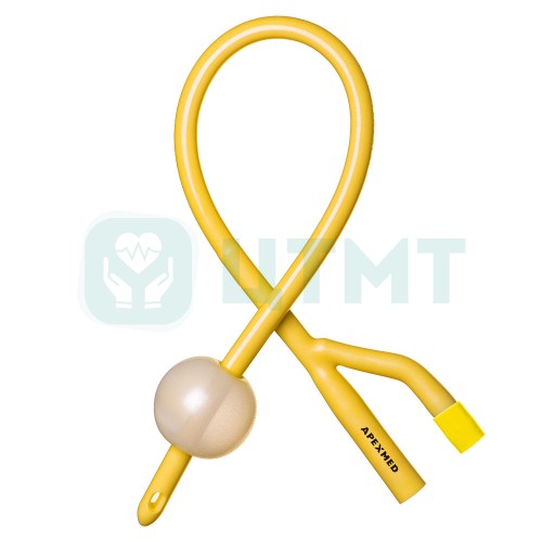 ЧЗ Катетер Фолея апексмед двухходовой с гидрофильным покрытием, Ch/Fr 20