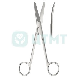Ножницы хирургические диссекционные Metzenbaum-Fine Super Cut, тупоконечные, изогнутые, 200 мм