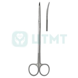Ножницы хирургические Metzenbaum, остроконечные изогнутые, 145 мм