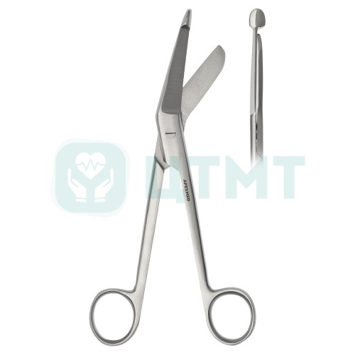 Ножницы для разрезания повязок Lister Super Cut с пуговкой, 180 мм, 04-773-18S