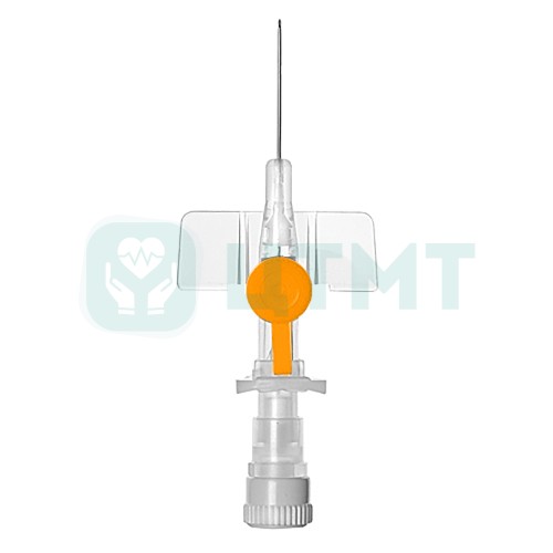 Катетер внутривенный с дополнительным портом и боковым отверстием, 14G