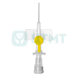 Катетер внутривенный с доп. портом и бок. отверстием, 24G