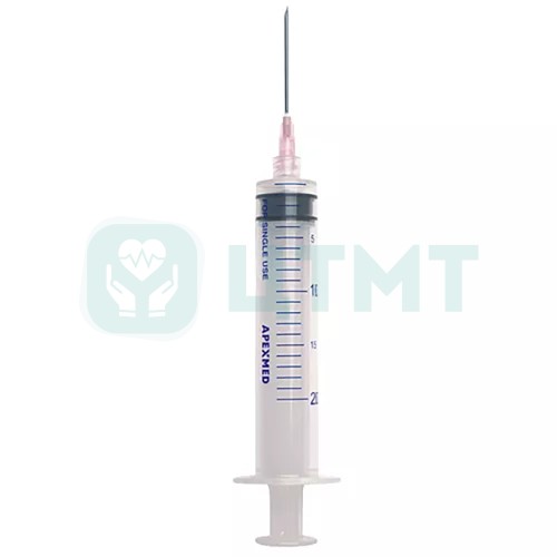 Шприц одноразовый стерильный, 20 мл