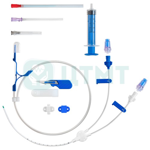 Набор для катетеризации центральных вен двухходовой, G14/18, 30 см