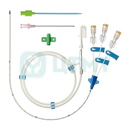 Набор для катетеризации центральных вен трехходовой, G18/20/20, 20 см