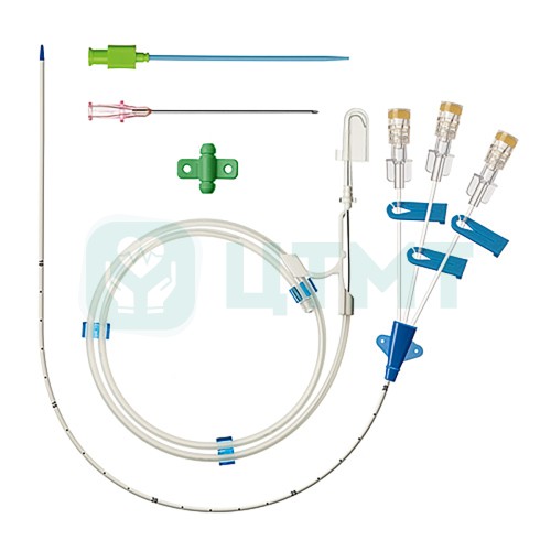 Набор для катетеризации центральных вен трехходовой, G18/20/20, 20 см