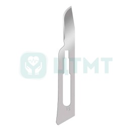 Скальпель одноразовый из нержавеющей стали, №15