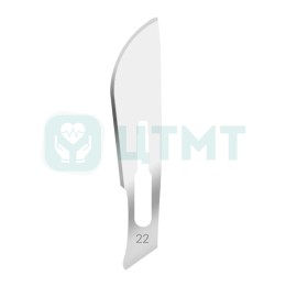 Скальпель одноразовый из нержавеющей стали, №22