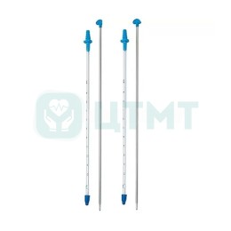 Трубка дренажная торакальная из ПУ для плевральной полости со стилетом, прямая,320 мм,CH/FR: 20