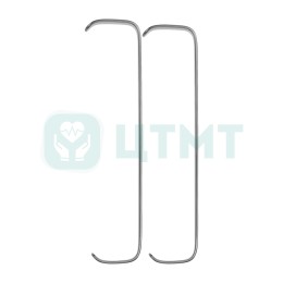 Крючок Farabeuf пластинчатый, парный, 150 мм