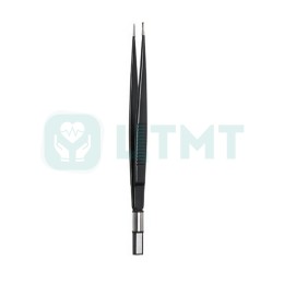 Пинцет биполярный антипригарный, прямой, 20.0 cm, 2.0 мм